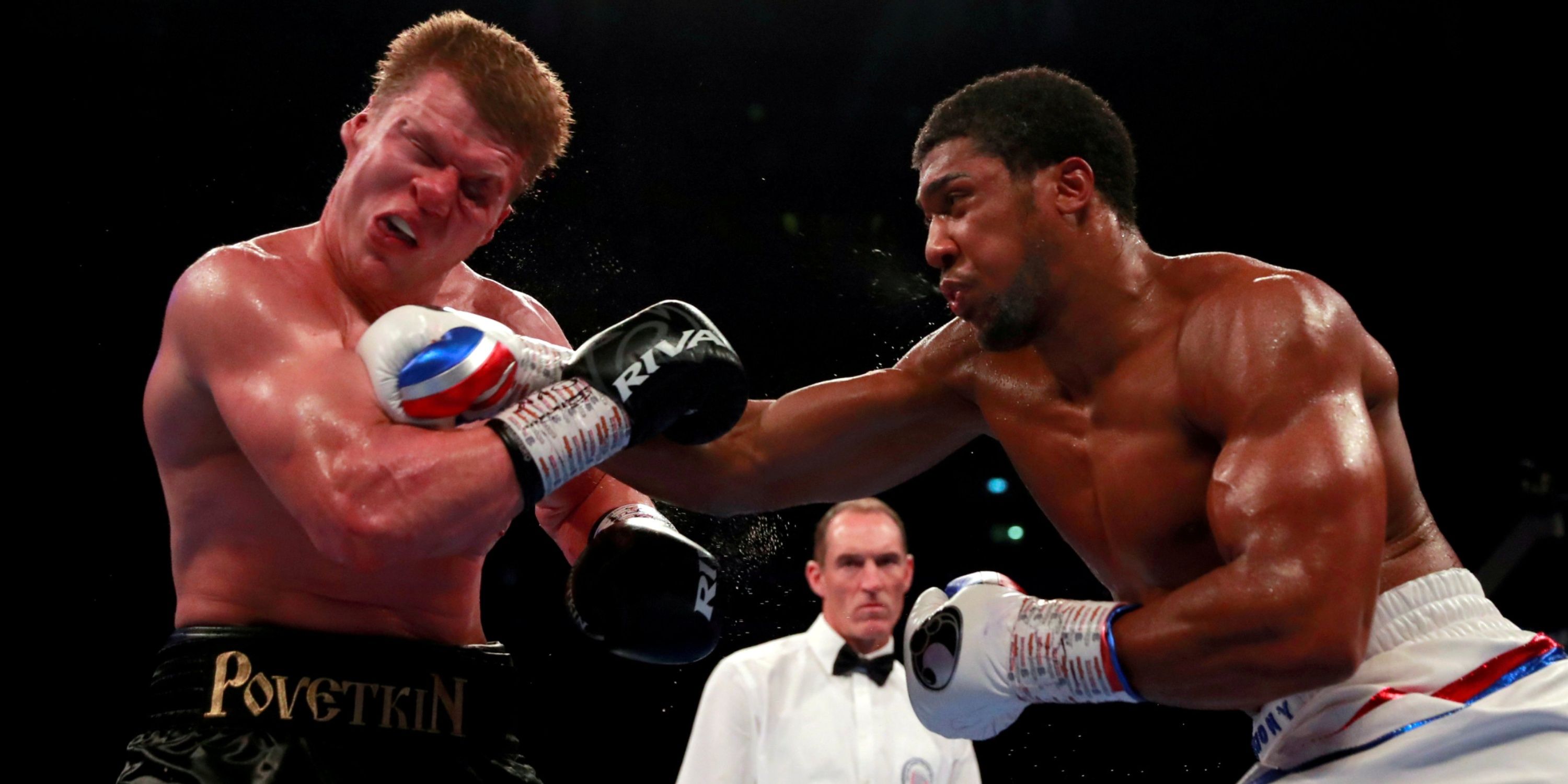 أنتوني جوشوا وألكساندر بوفيتكين