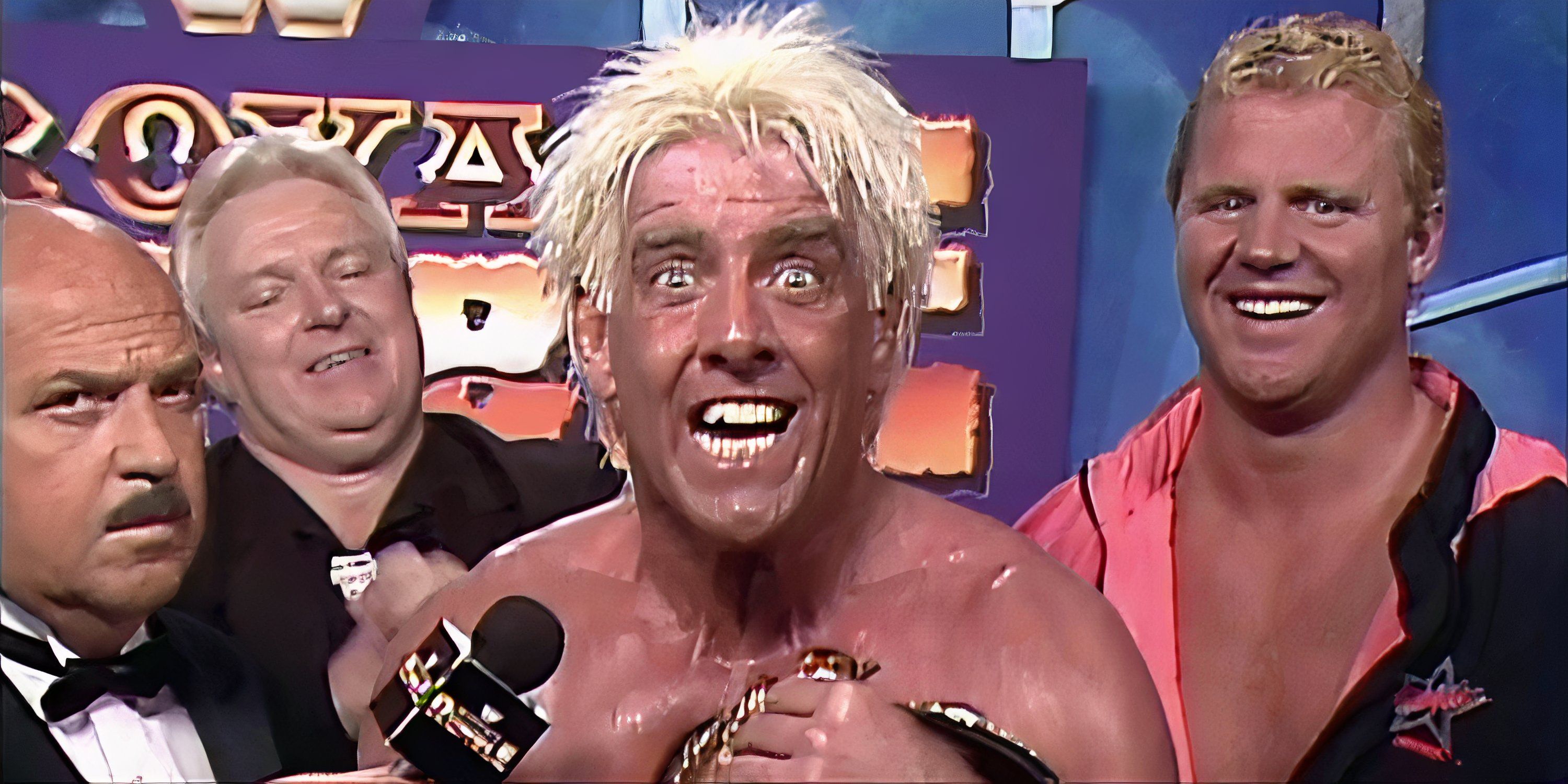 Ric Flair Winning The Royal Rumble