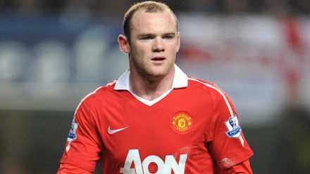 Wayne Rooney in action for Manchester United