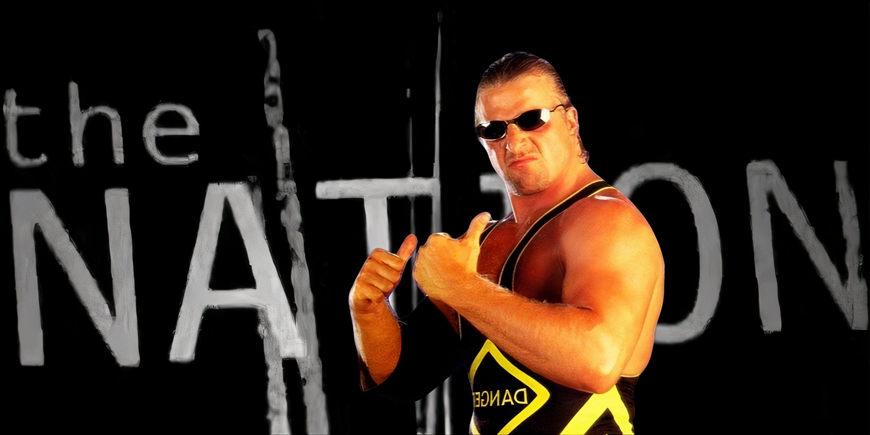 WWE's Owen Hart in the Nation of Domination