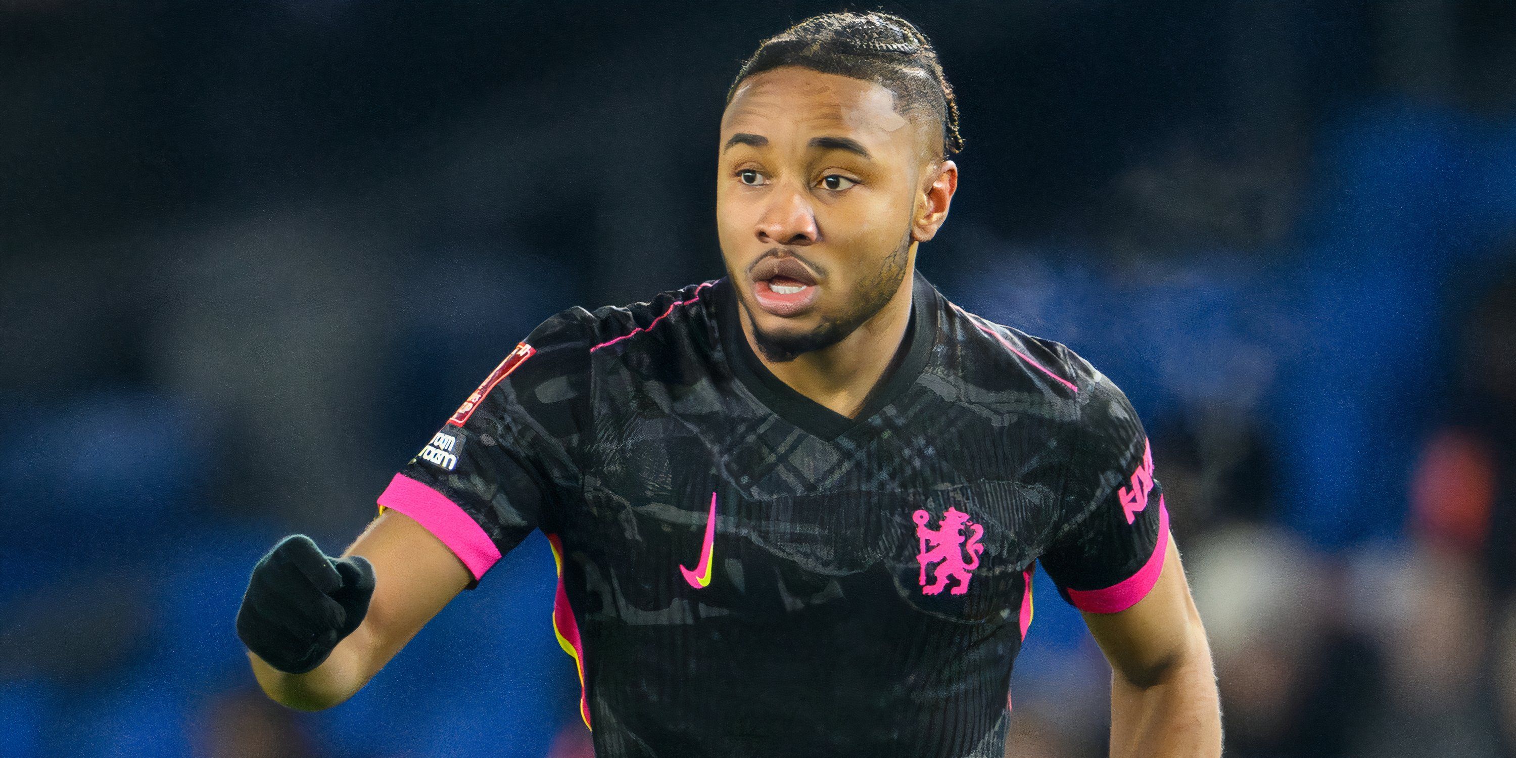 Christopher Nkunku in action for Chelsea