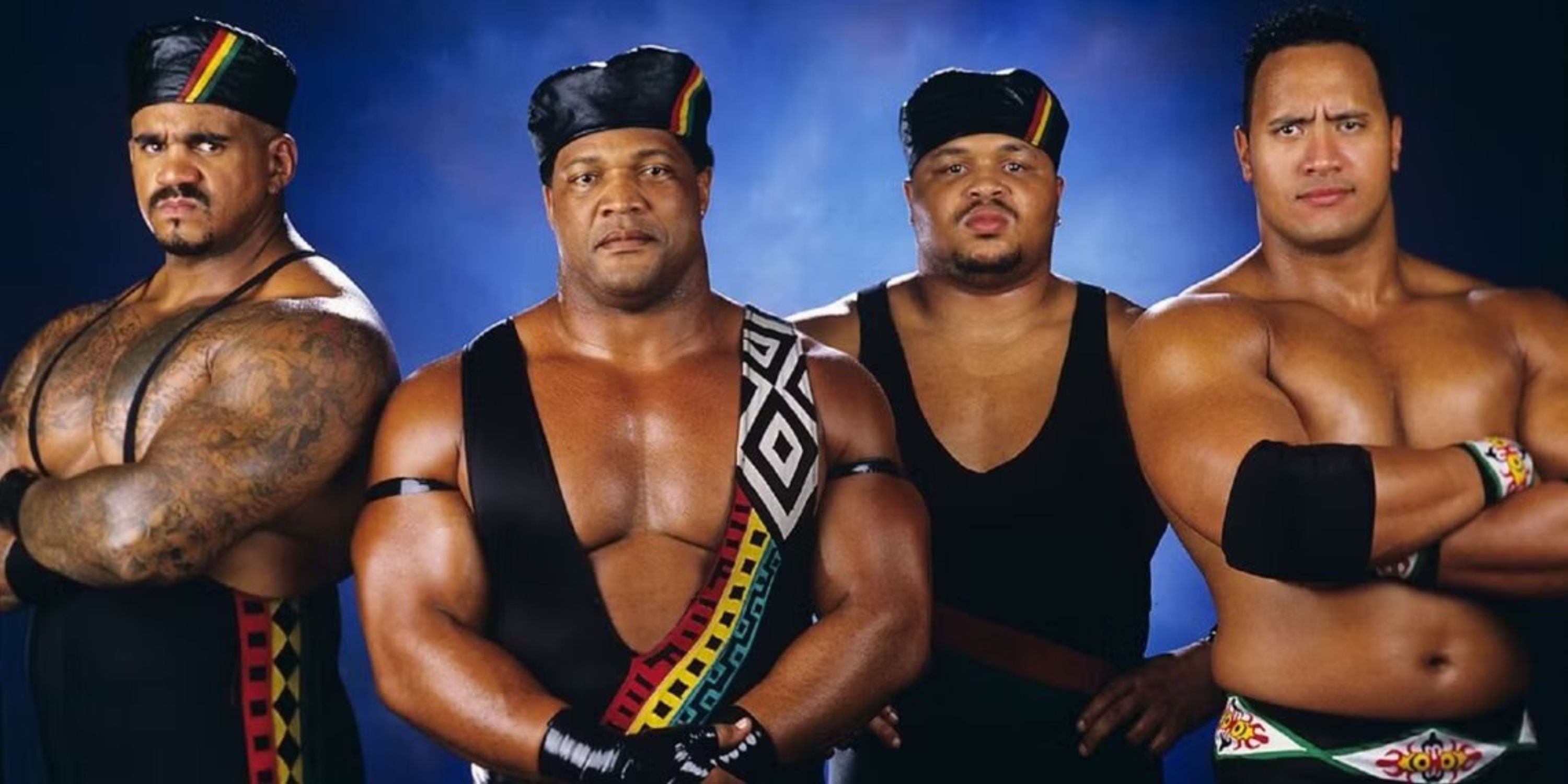 WWE's Nation of Domination with The Rock.