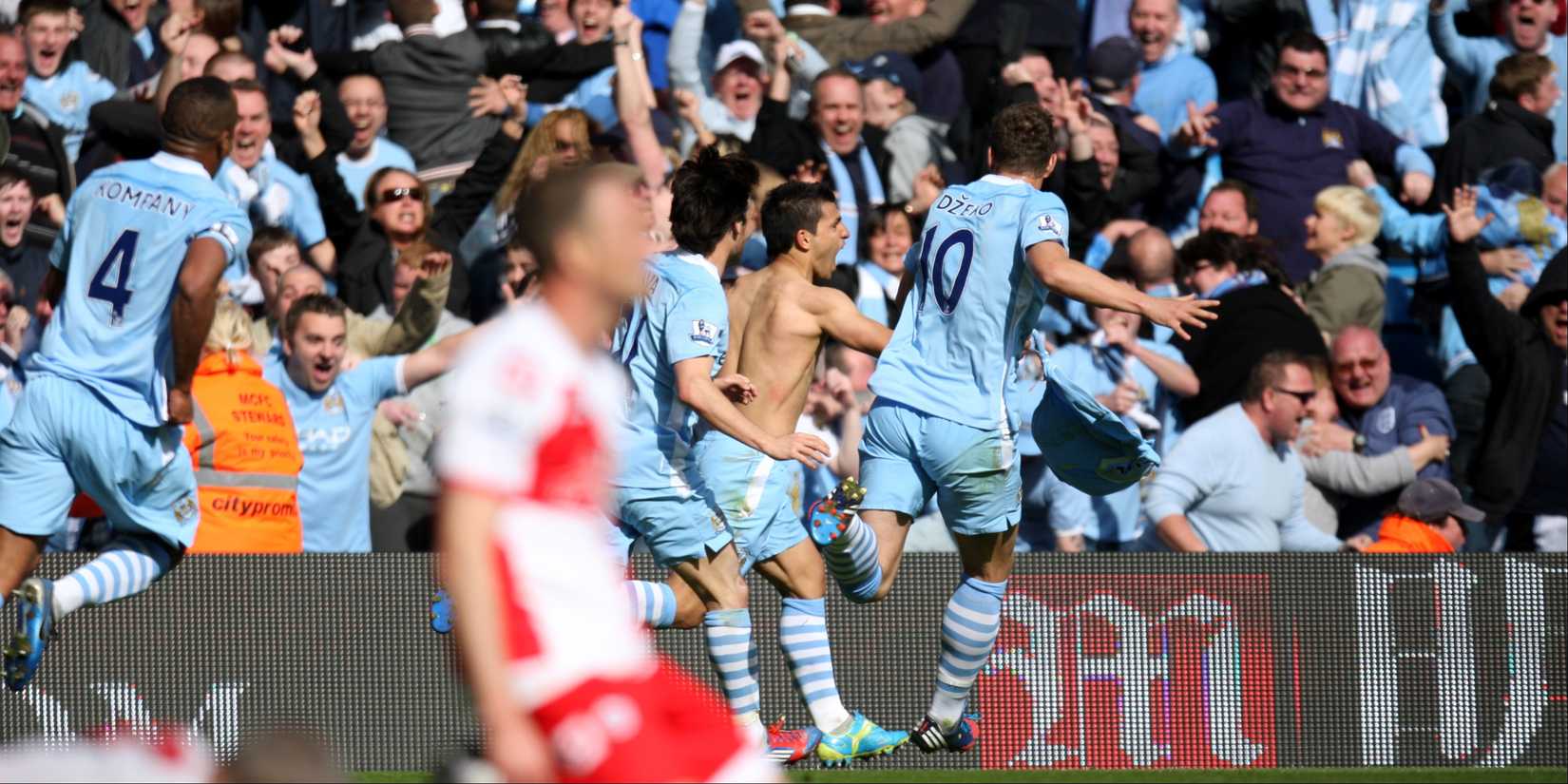 Sergio Aguero Manchester City QPR