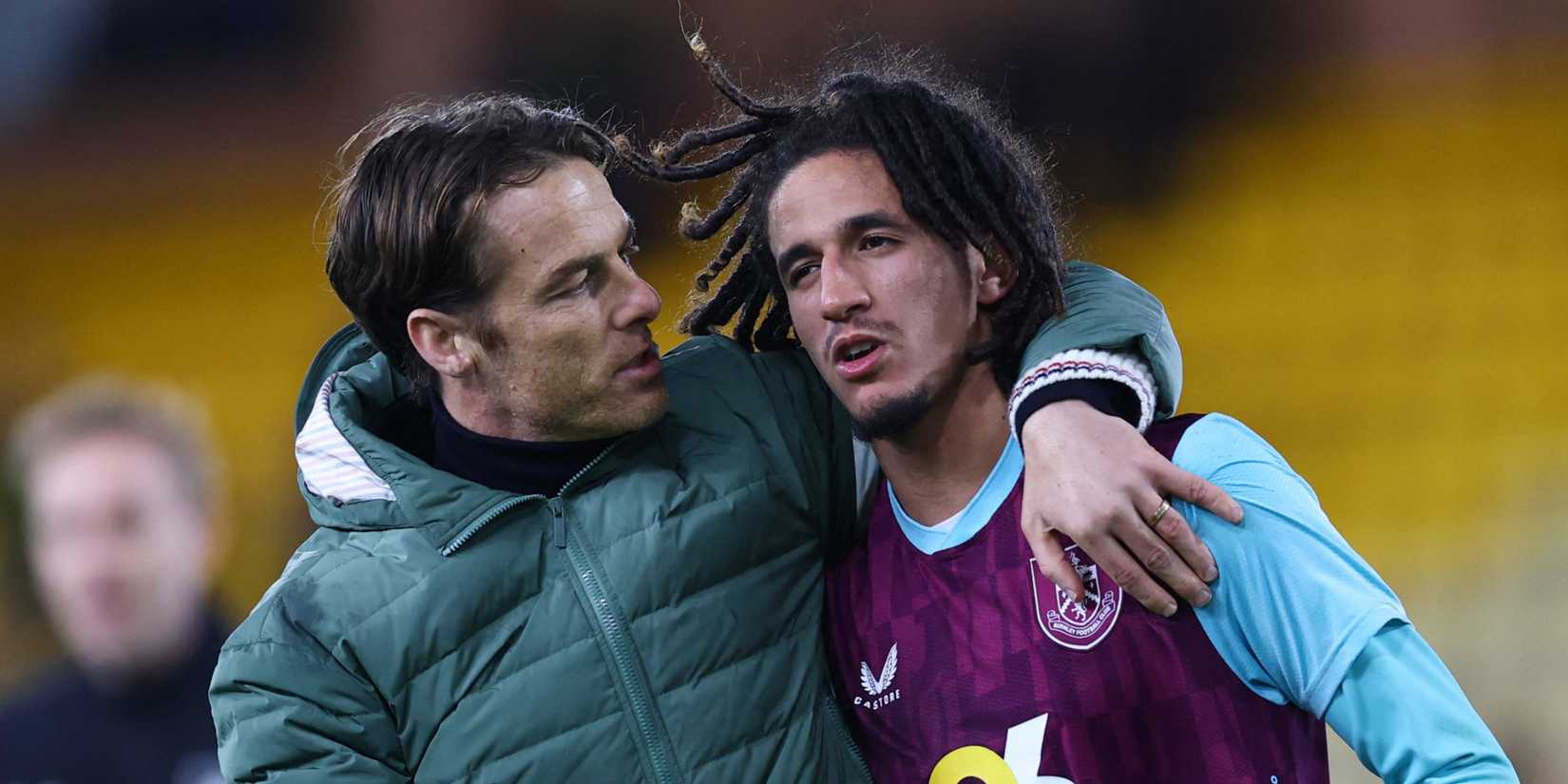 Scott Parker and Hannibal Mejbri