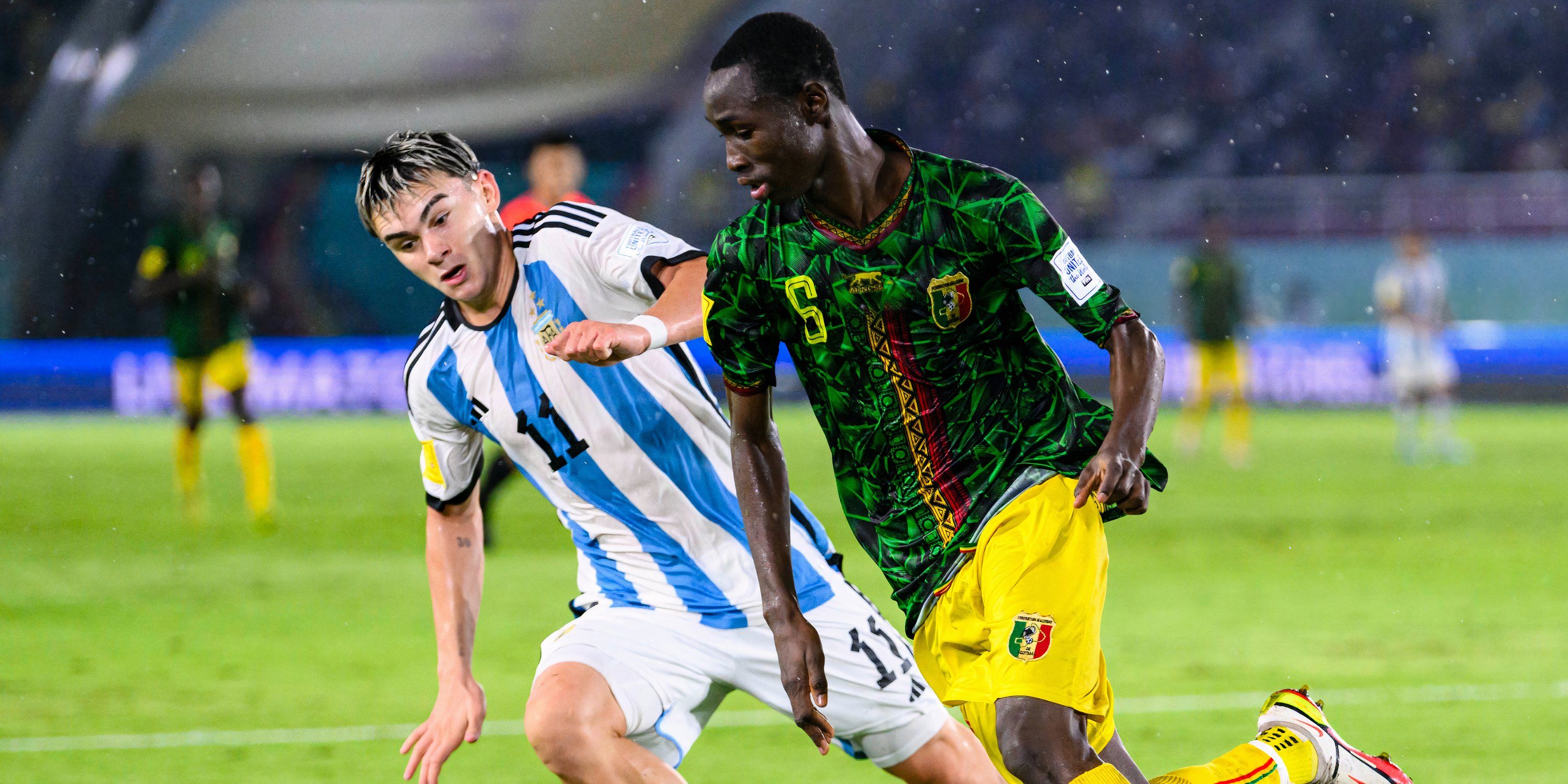 Hình ảnh Sekou Kone thi đấu năng nổ cho đội tuyển U17 Mali