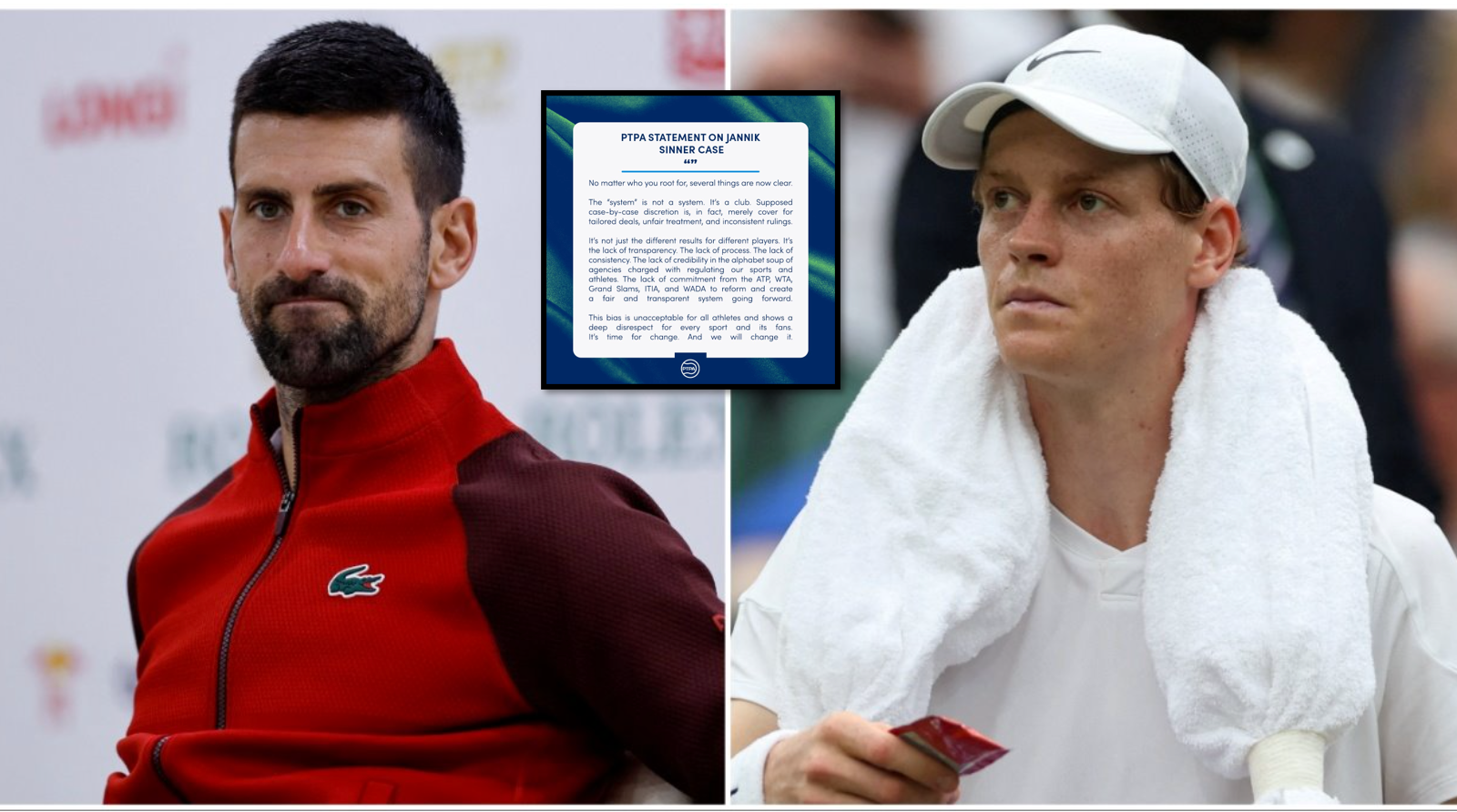 Novak Djokovic's Organisation Releases Strong Statement on Jannik ...