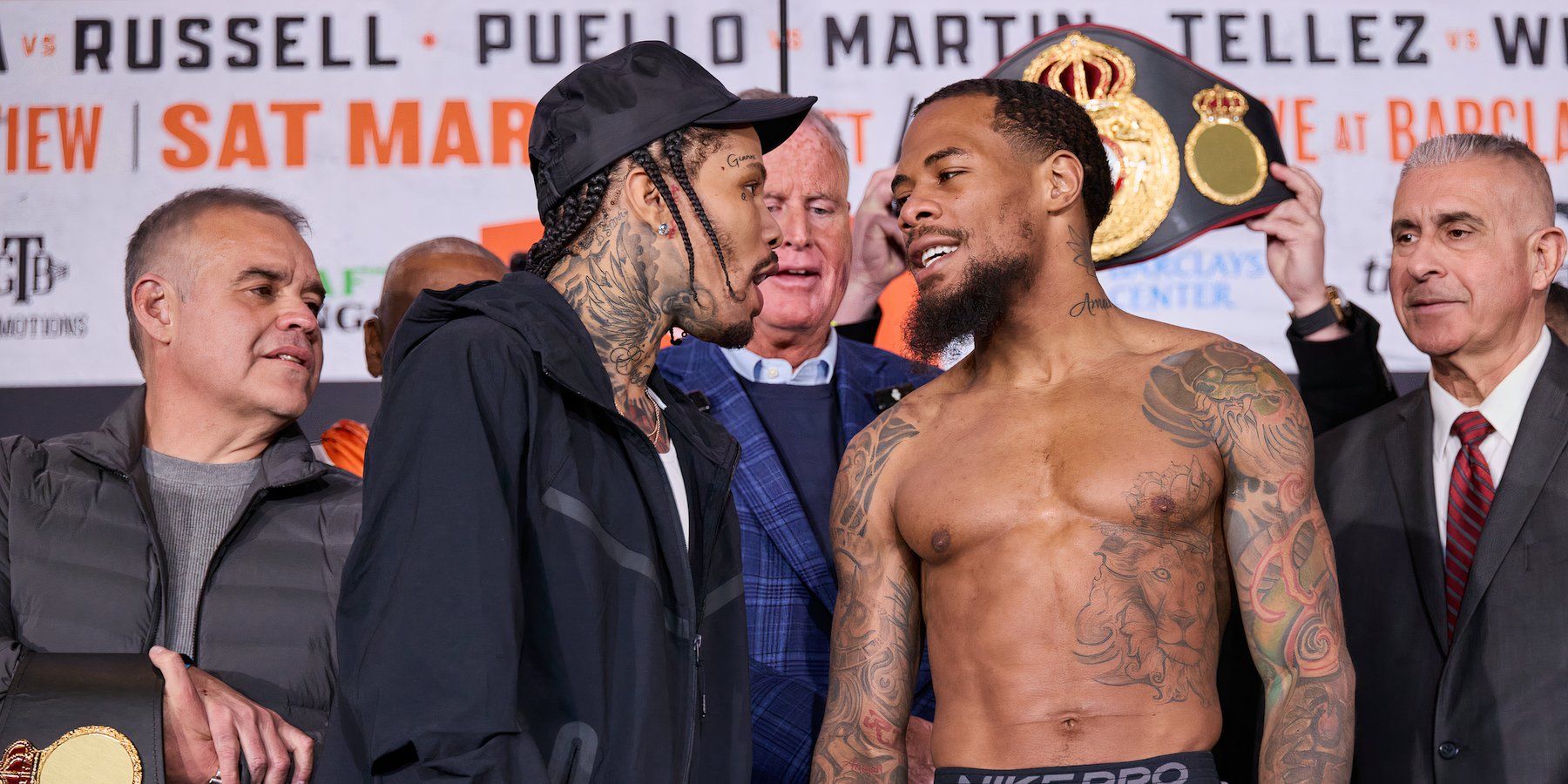 Gervonta Davis and Lamont Roach