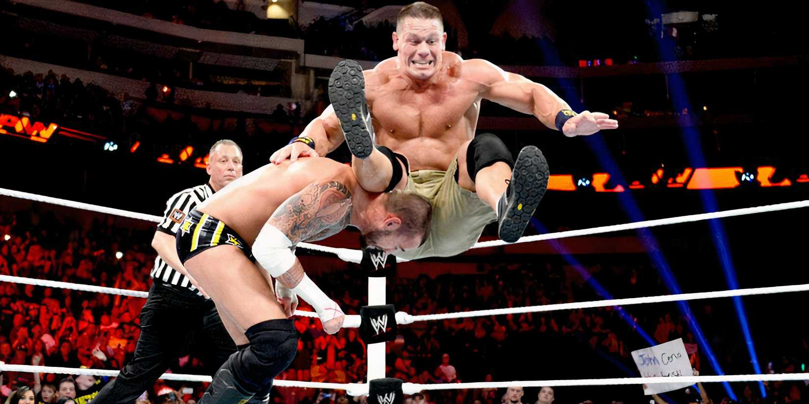 John Cena and CM Punk - RAW February 2013