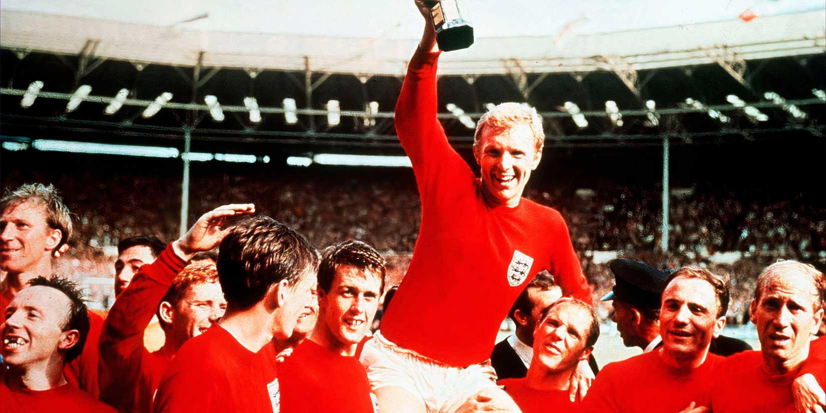 England celebrate winning the World Cup in 1966