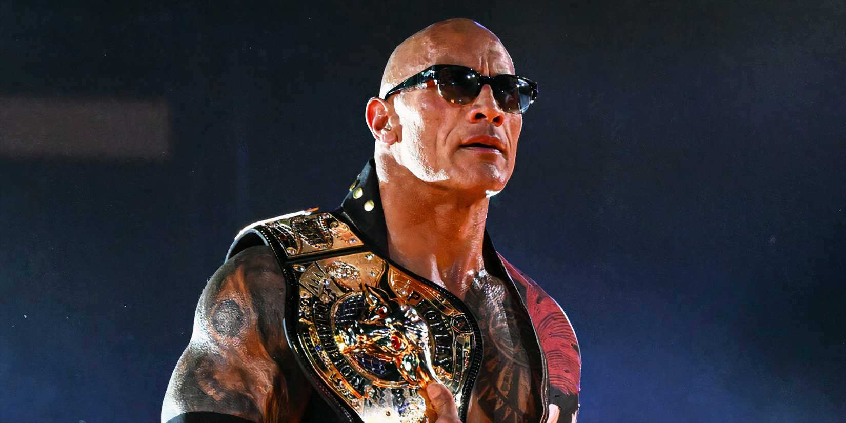 The Rock at WrestleMania 40