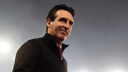 Aston Villa manager Unai Emery