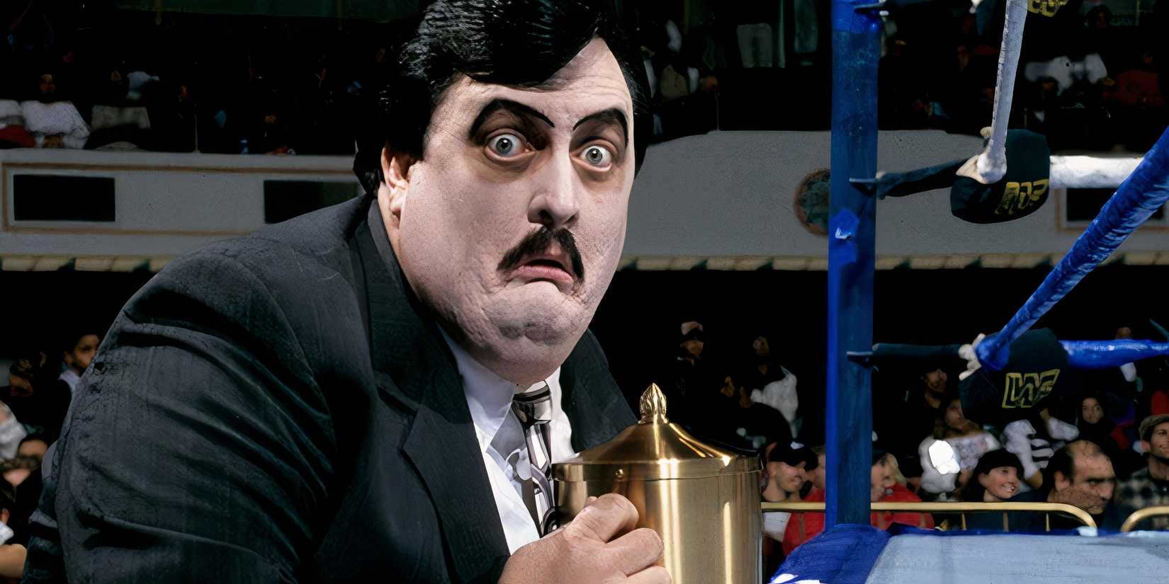 Paul Bearer with an Urn
