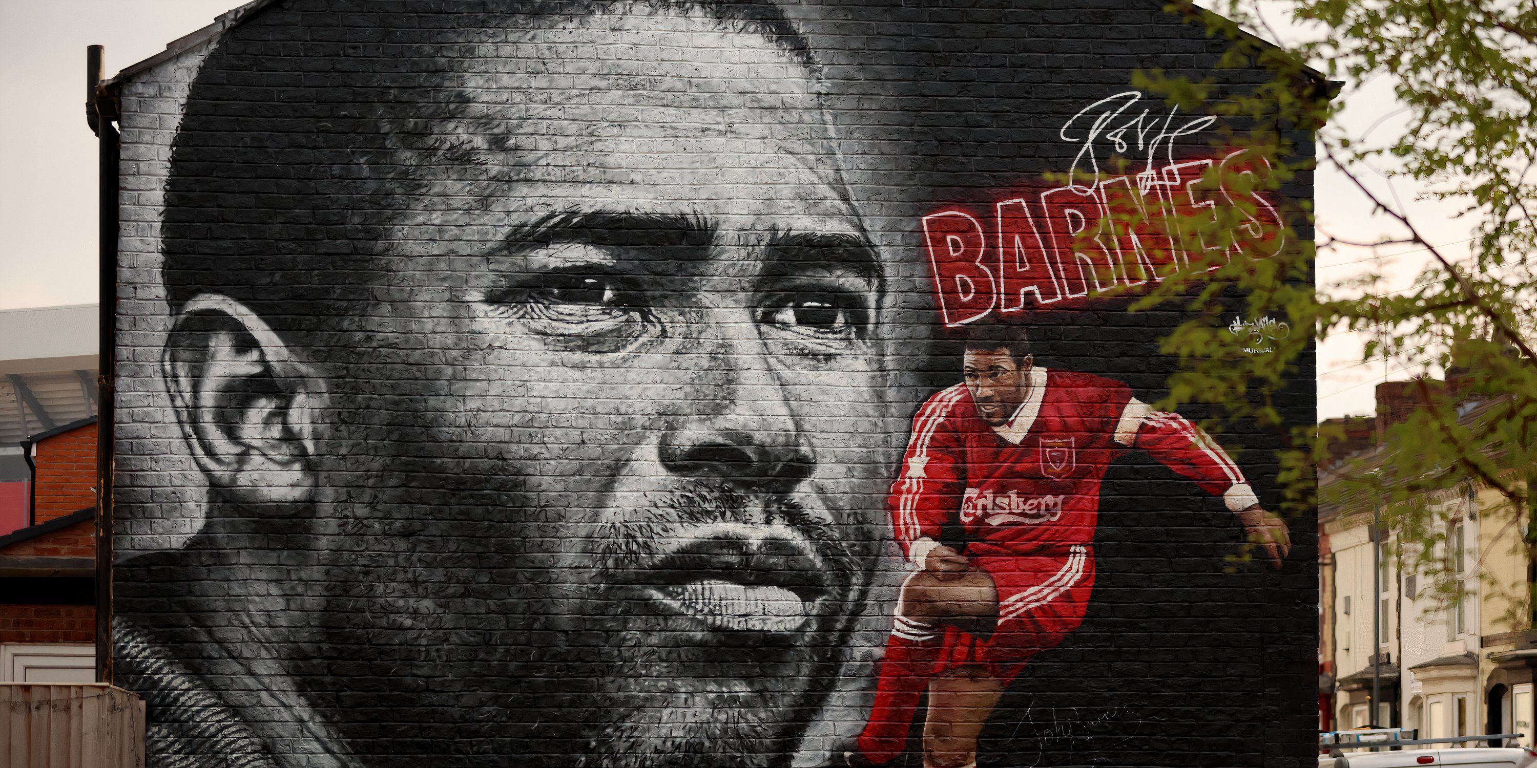 John Barnes mural
