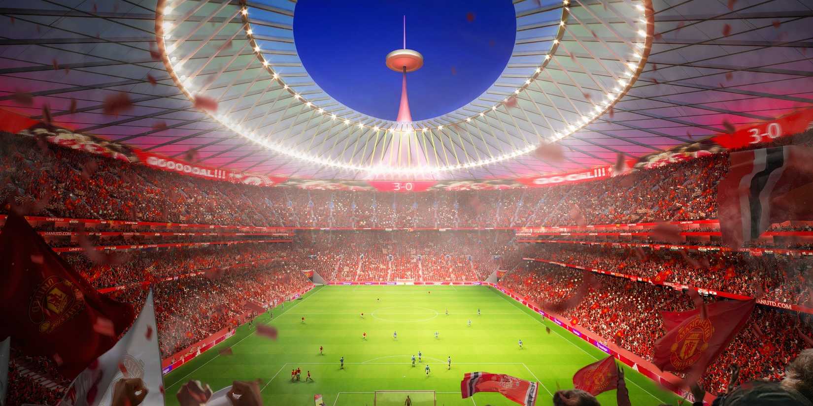 Manchester United stadium 2