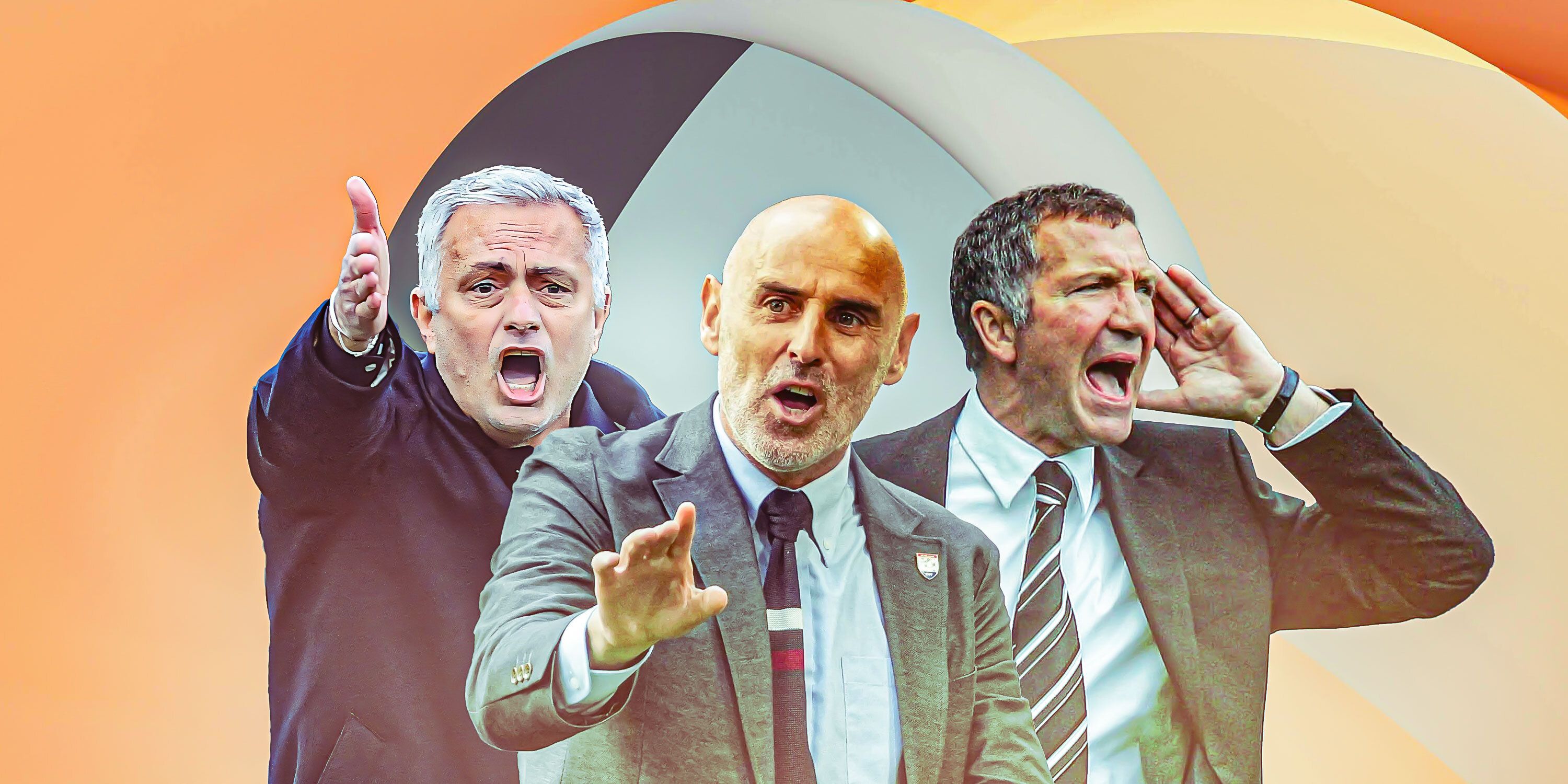 Graeme Souness, Jose Mourinho, Kevin Muscat - all as managers - ideally shouting