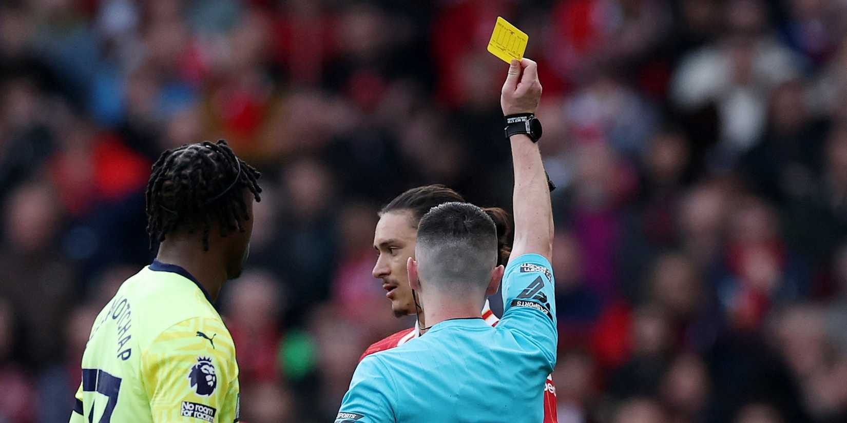 Darwin Nunez Avoided Straight Red Card During Liverpool 3-1 Southampton ...