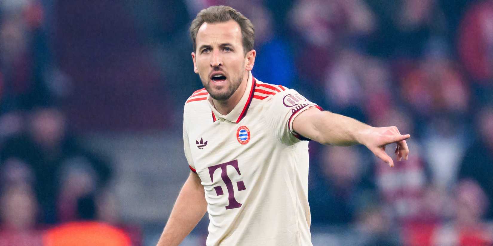 Harry Kane in action for Bayern Munich