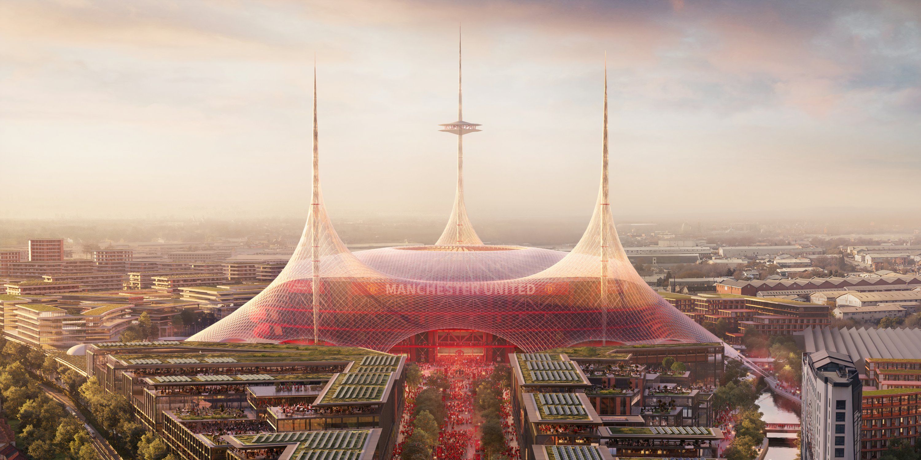Manchester United's new stadium plans