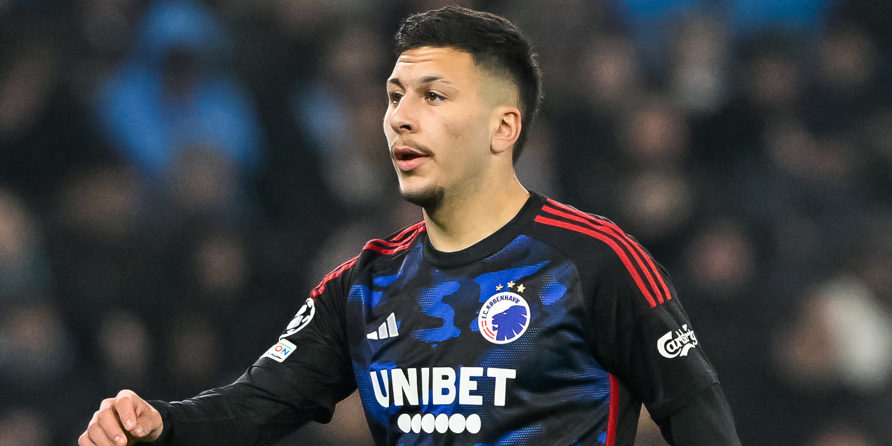 Roony Bardghji in action for Copenhagen