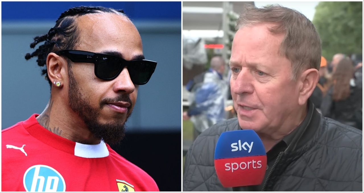 'I don't understand' - Martin Brundle confused by Lewis Hamilton's actions during Ferrari debut