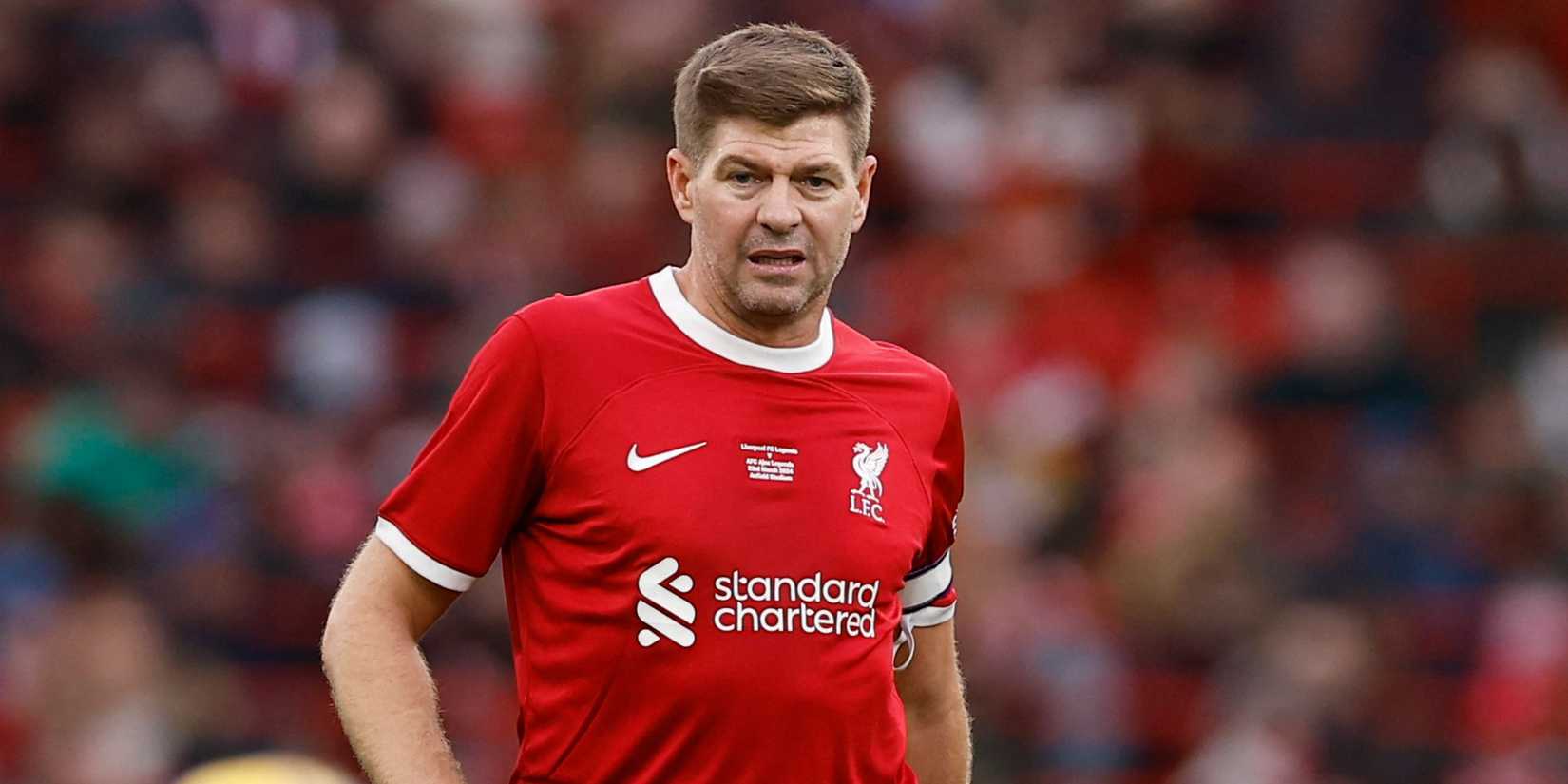 Steven Gerrard's Highlights in Liverpool Legends vs Chelsea Legends Go ...