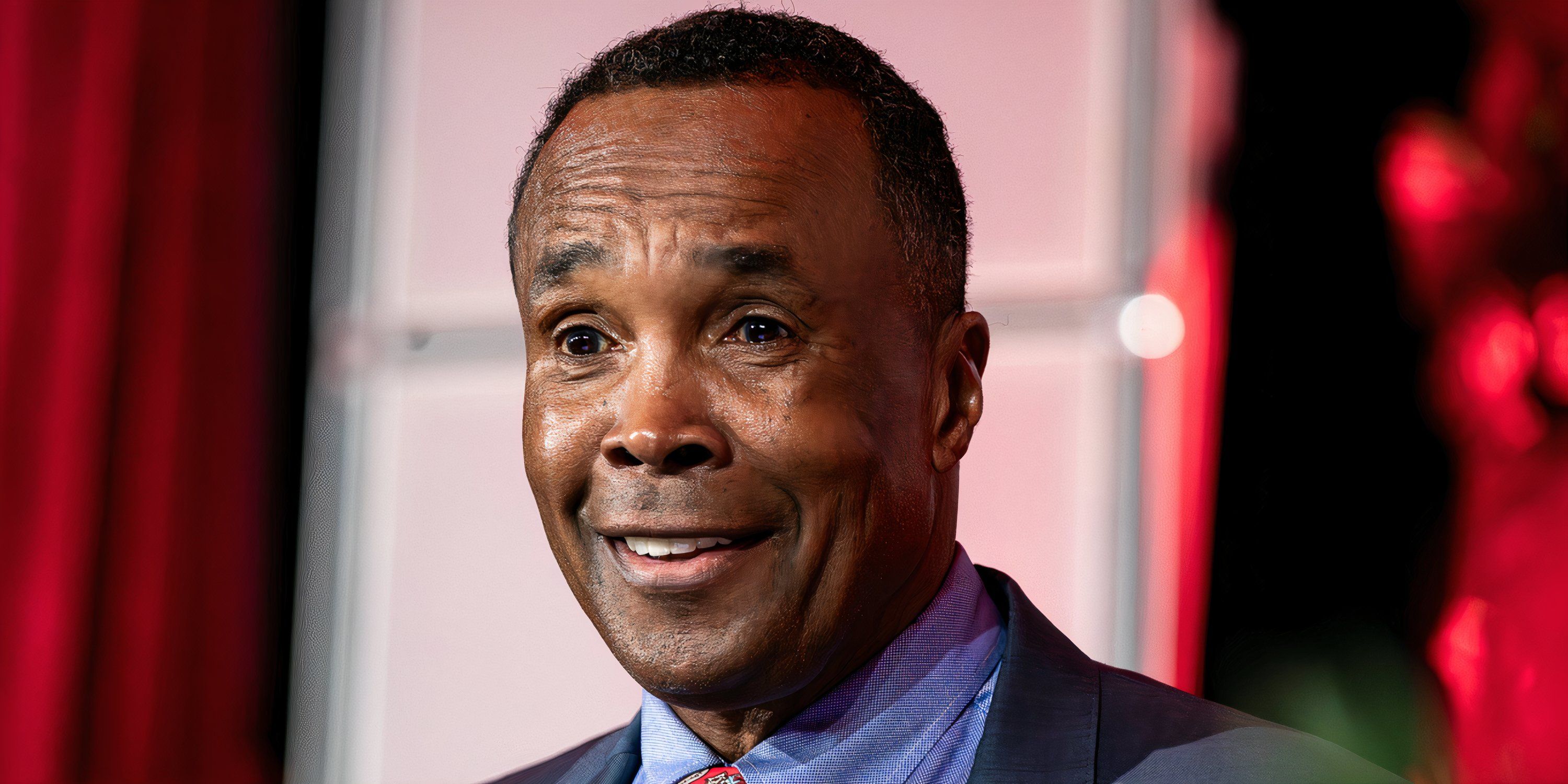 Sugar Ray Leonard Smiling