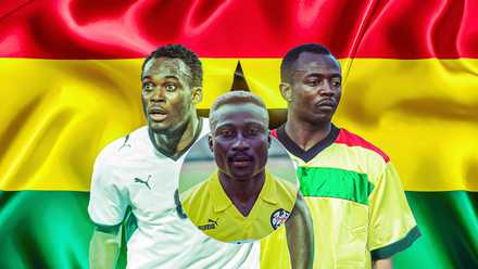 Ranking the greatest Ghanaian players in football history