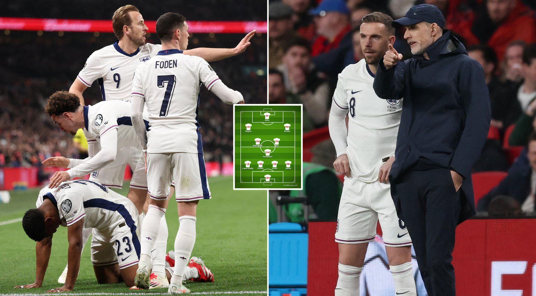 Thomas Tuchel&#039;s Predicted England Starting 11 vs Latvia