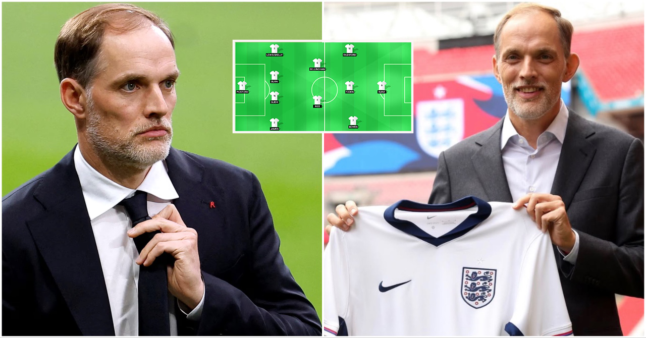 Thomas Tuchel&#039;s Predicted England Starting 11 vs Albania