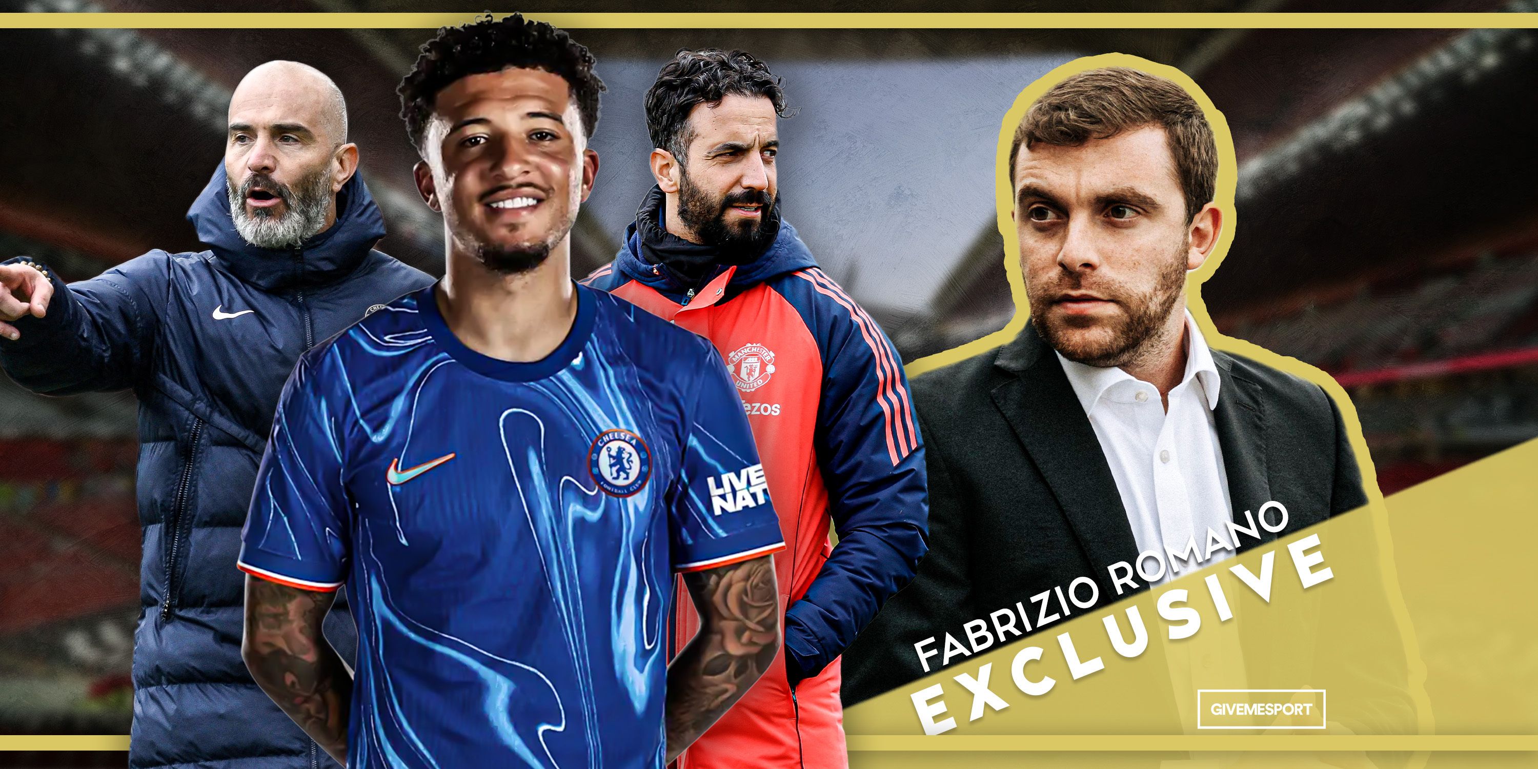 Fabrizio Romano Exclusive - Jadon Sancho Chelsea and Manchester United update