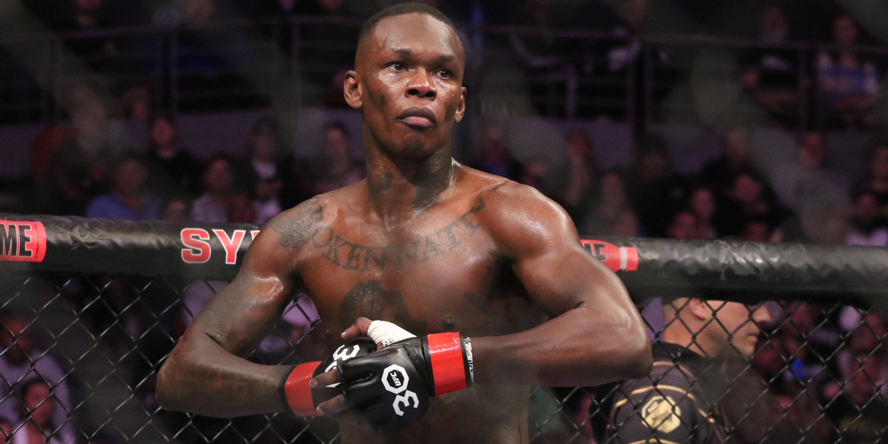 Israel Adesanya before his fight