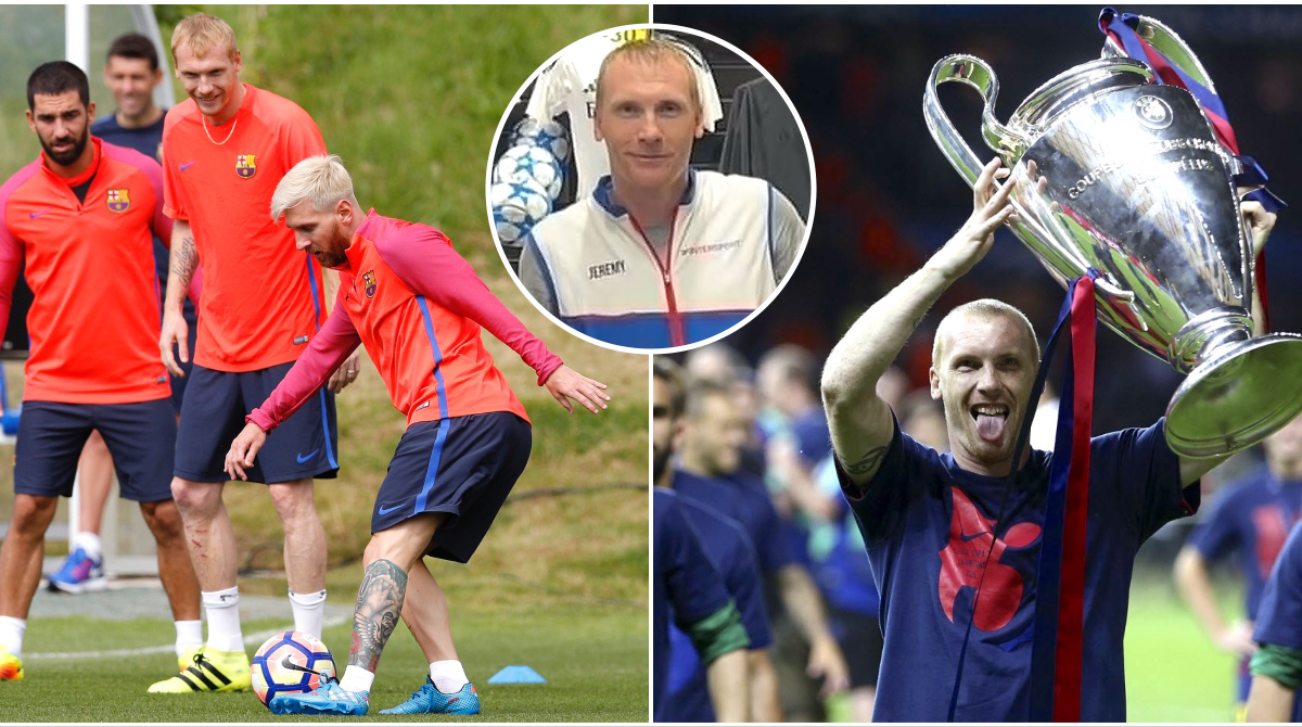 Former Barcelona Player Jeremy Mathieu is Now Living a Very Different Life