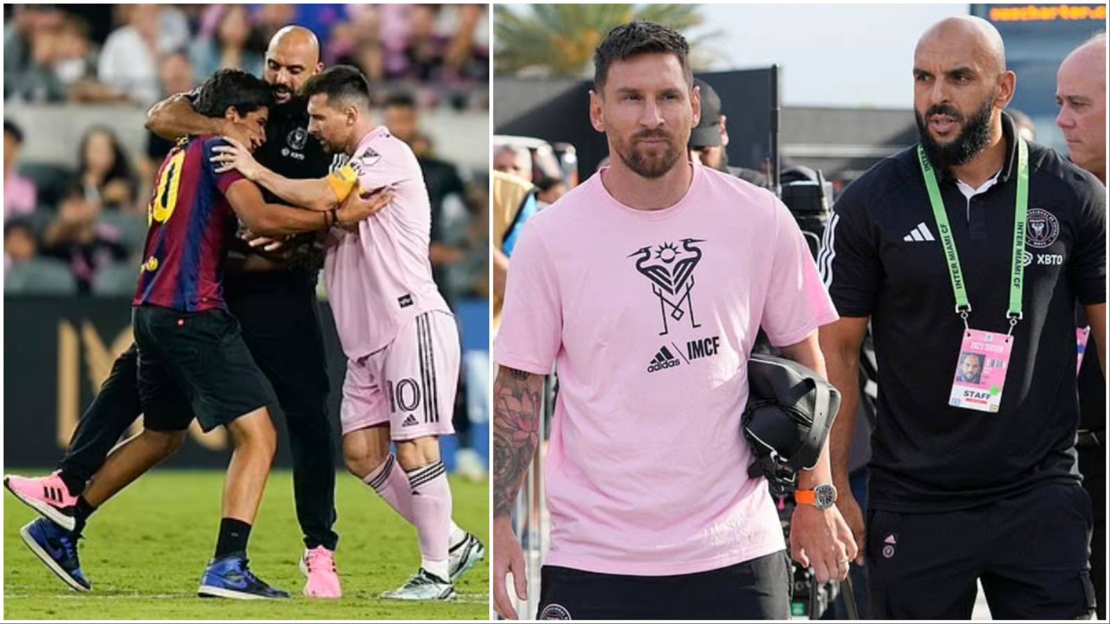 Why Lionel Messi's Bodyguard Yassine Cheuko Has Been Banned by MLS and ...