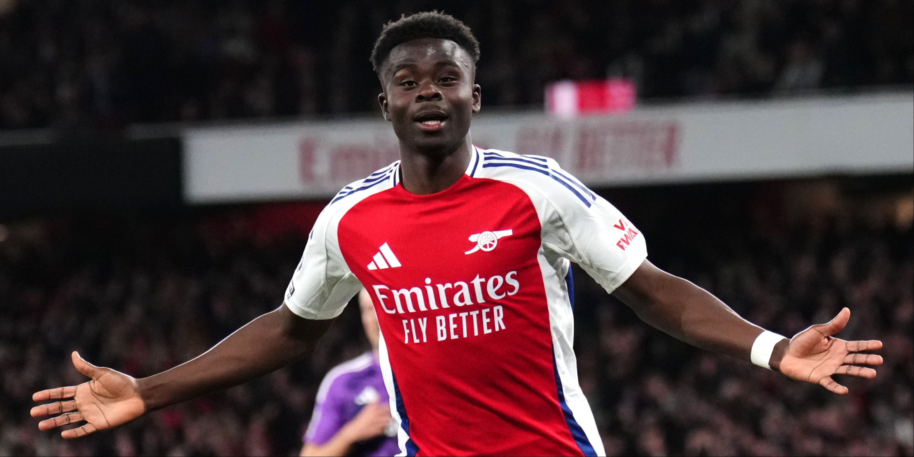 Bukayo Saka vs Fulham