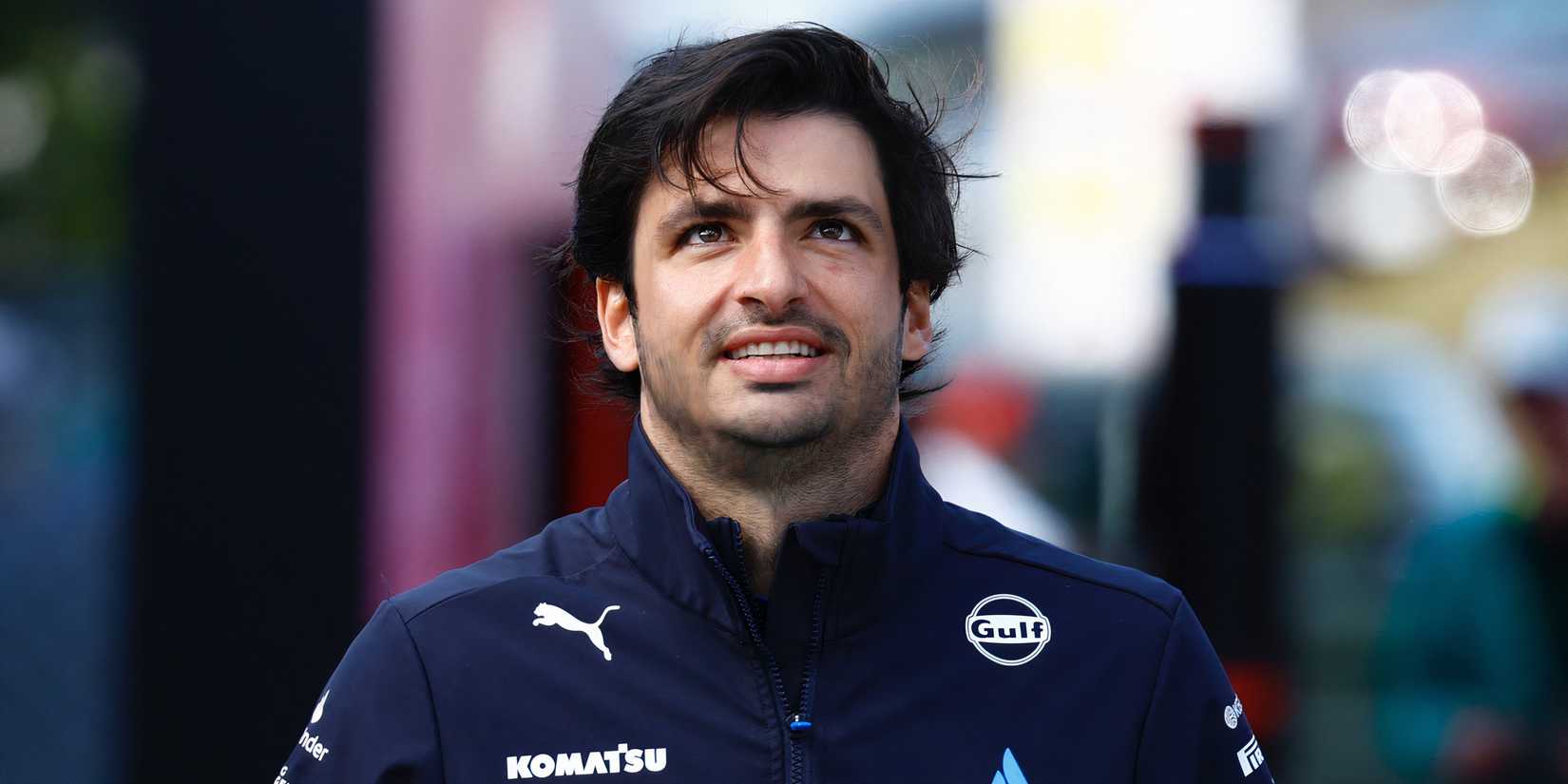 Carlos Sainz before a F1 race