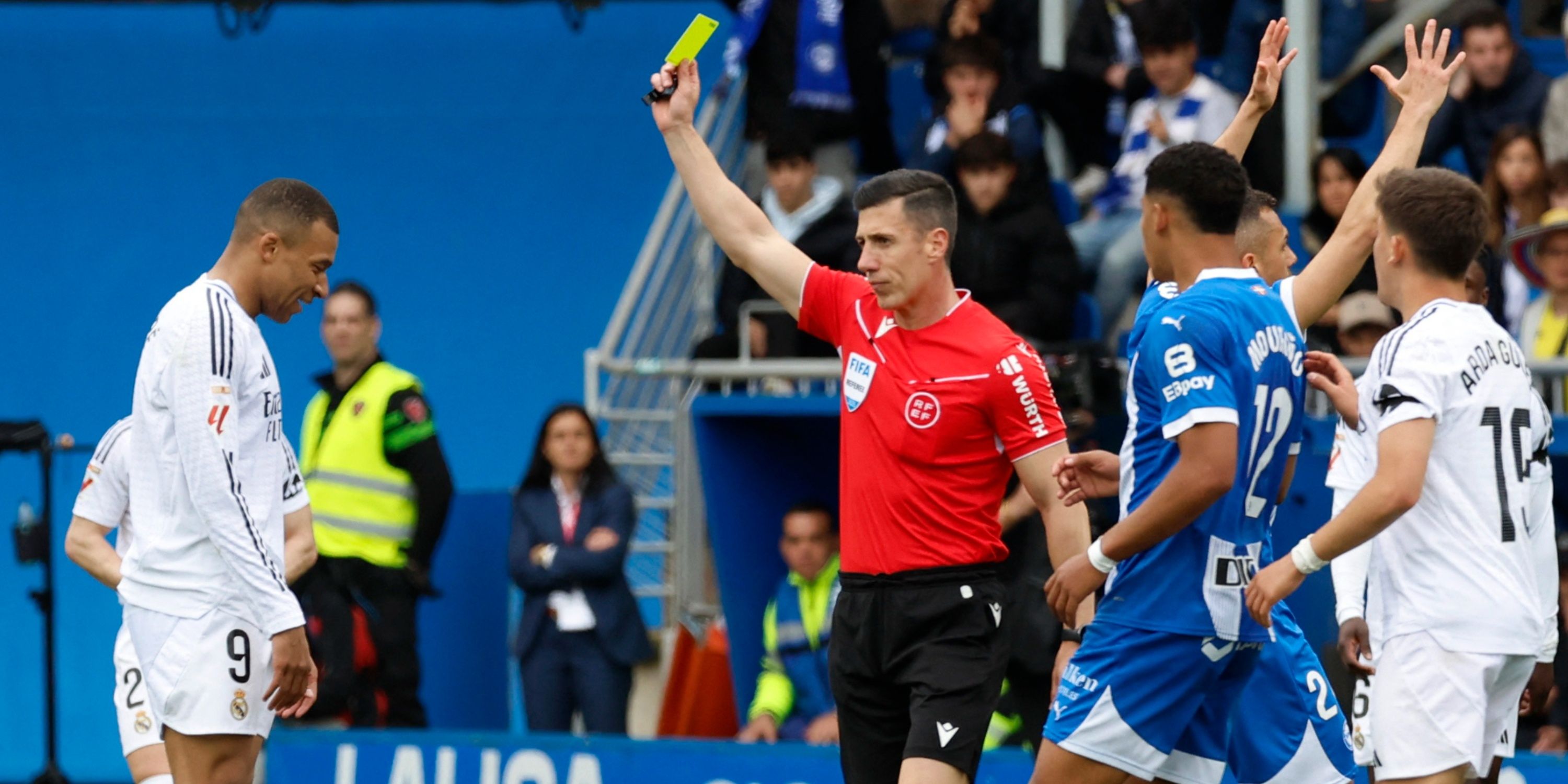 Mbappe’s Red Card Adds to Real Madrid’s Woes Amid Challenging Week