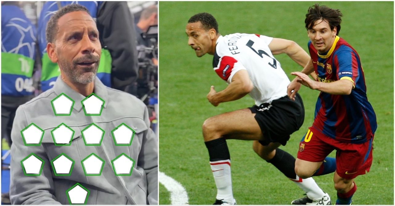 Rio Ferdinand Named His Ultimate Opponents 11 and Included Arsenal Legend