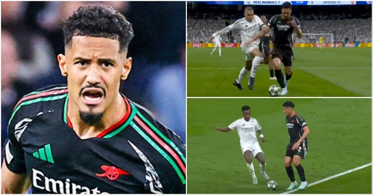 Spanish Media React to William Saliba&#039;s Performance in Real Madrid 1-2 Arsenal