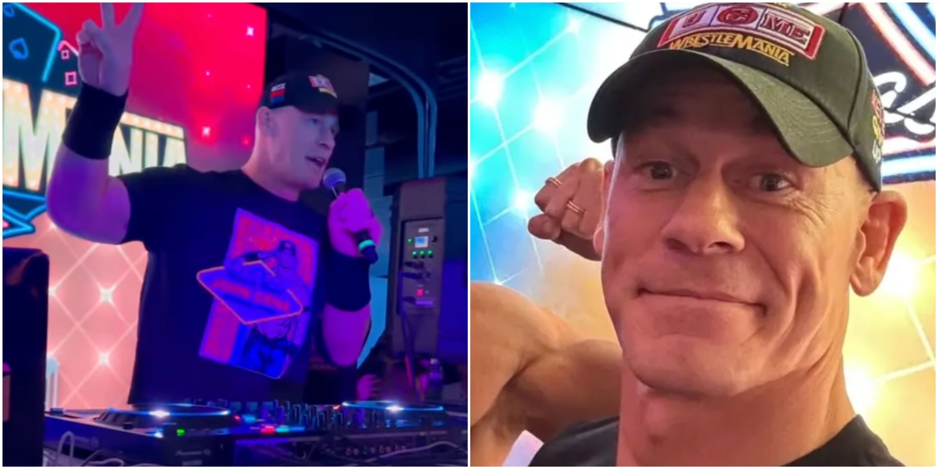 John Cena Drops Heel Character at Exclusive WrestleMania Meet & Greet