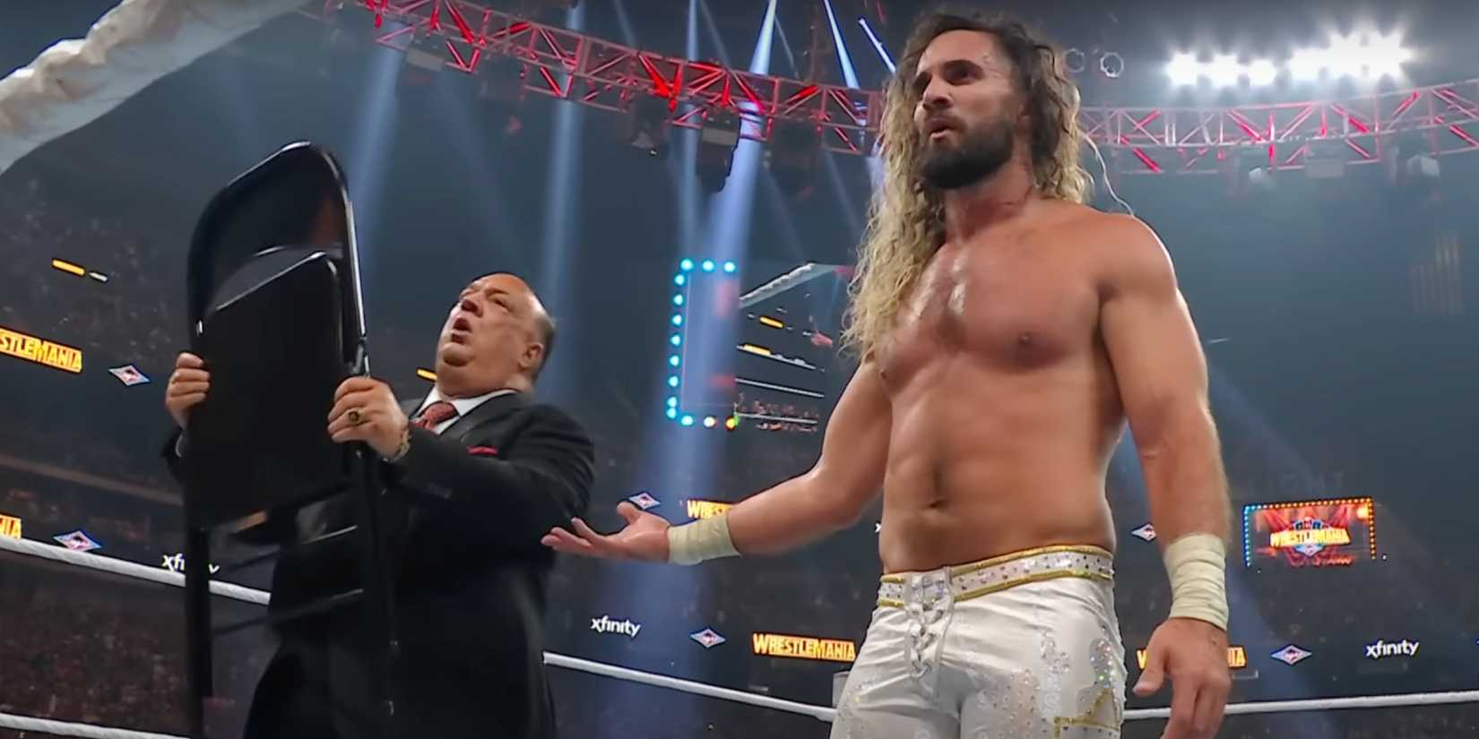 Seth Rollins and Paul Heyman