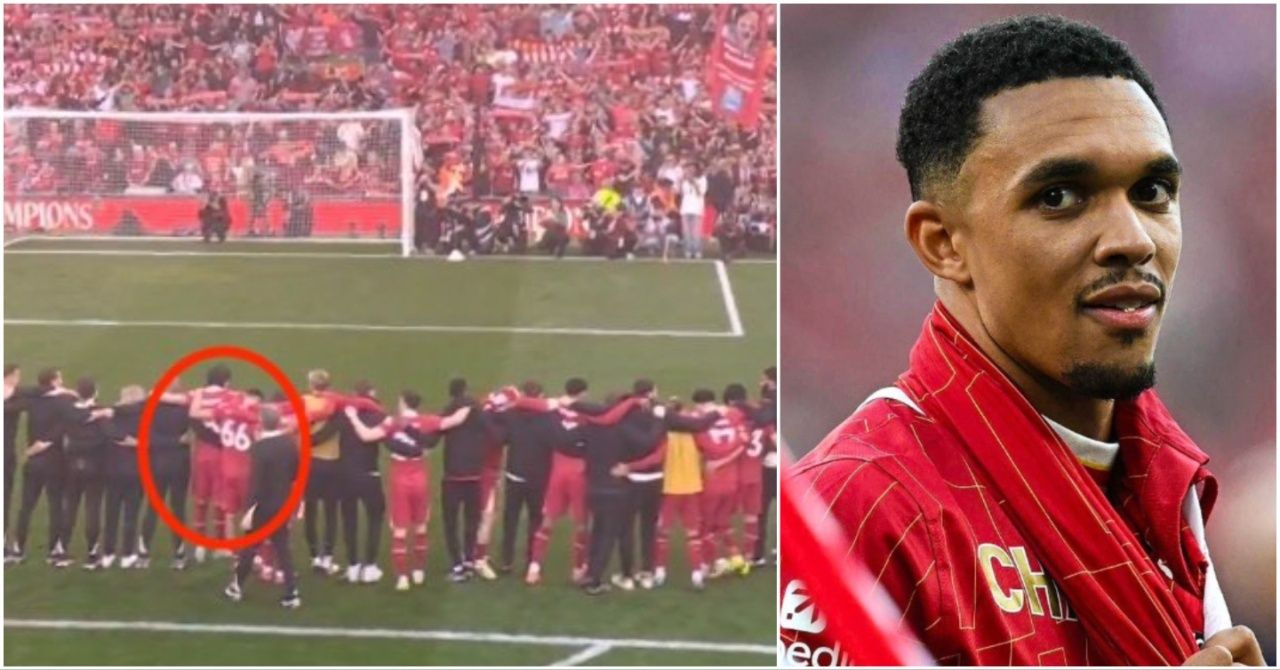 What Trent Alexander-Arnold Did During Liverpool&#039;s Premier League Celebrations
