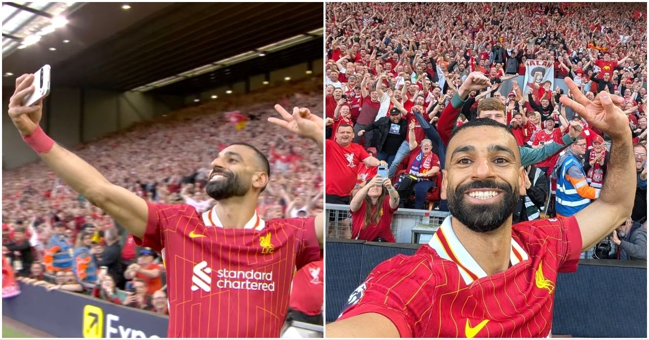 Theory Emerges About Why Mo Salah Took Selfie After Scoring vs Tottenham