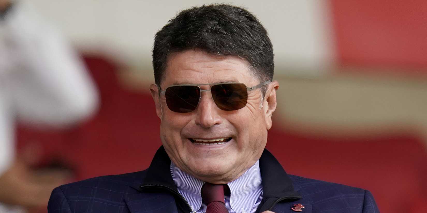Southampton chairman Dragan Solak at St Mary's