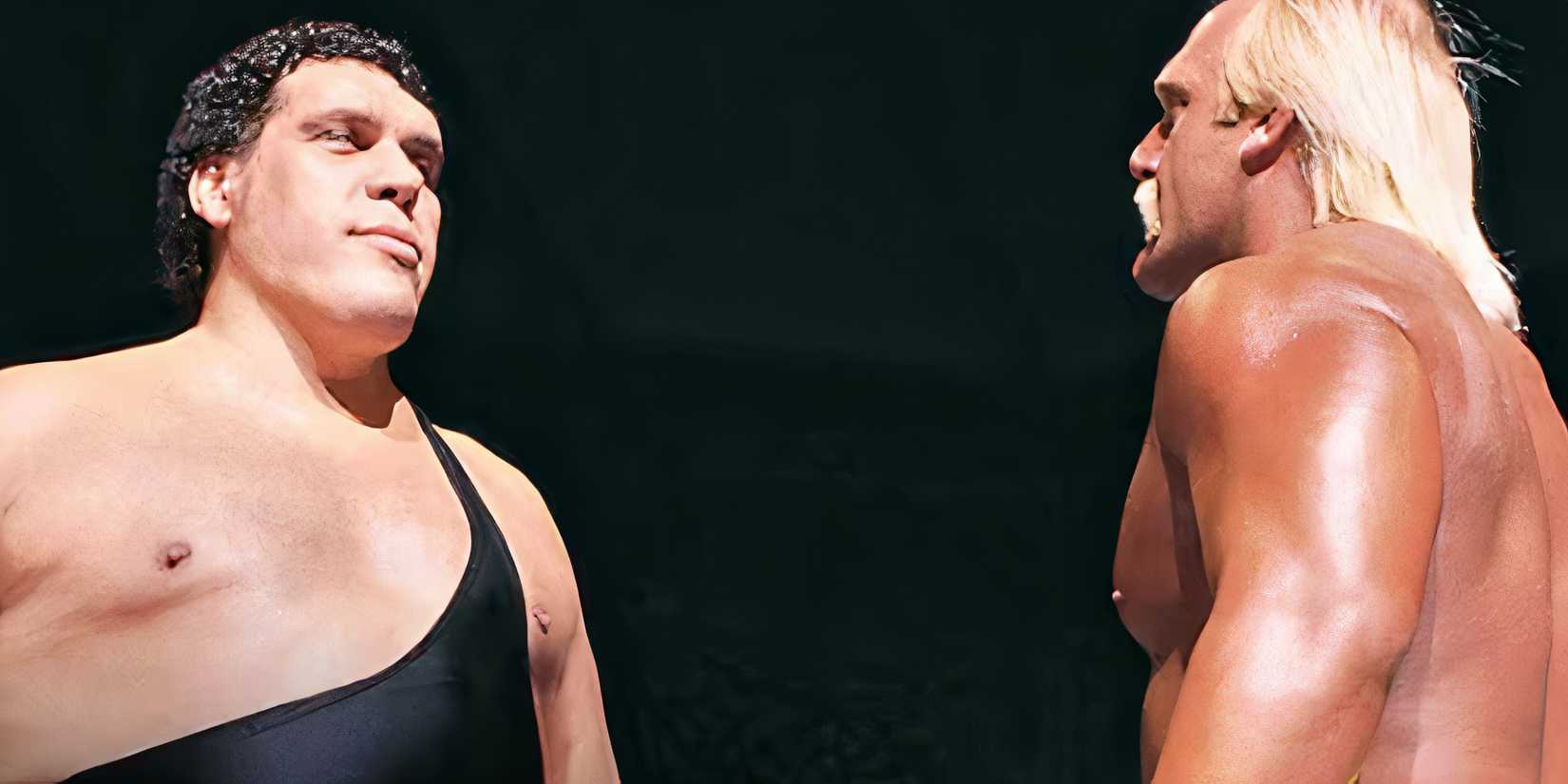 Andre the Giant and Hulk Hogan