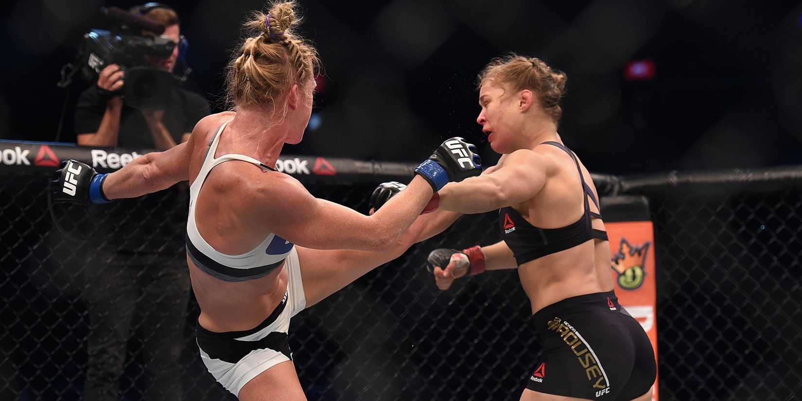 Holly Holm vs Ronda Rousey UFC 193