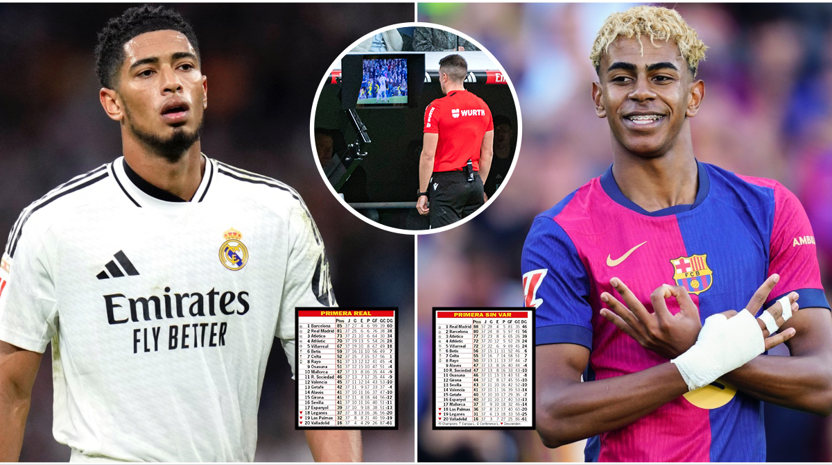 2024-25 La Liga Table Would Look Very Different Without VAR