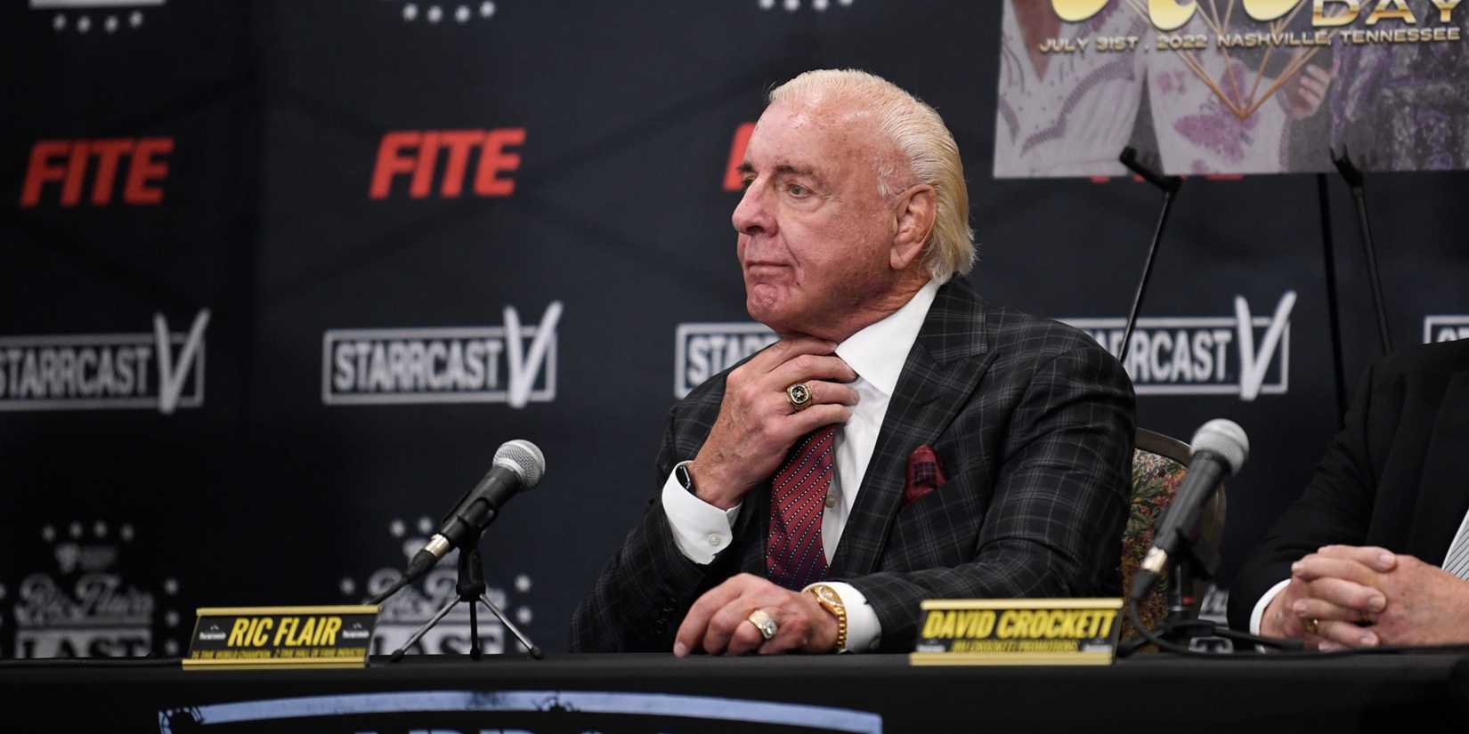 Ric Flair Named ‘Greatest Worker in Wrestling History' on his WWE Mount ...