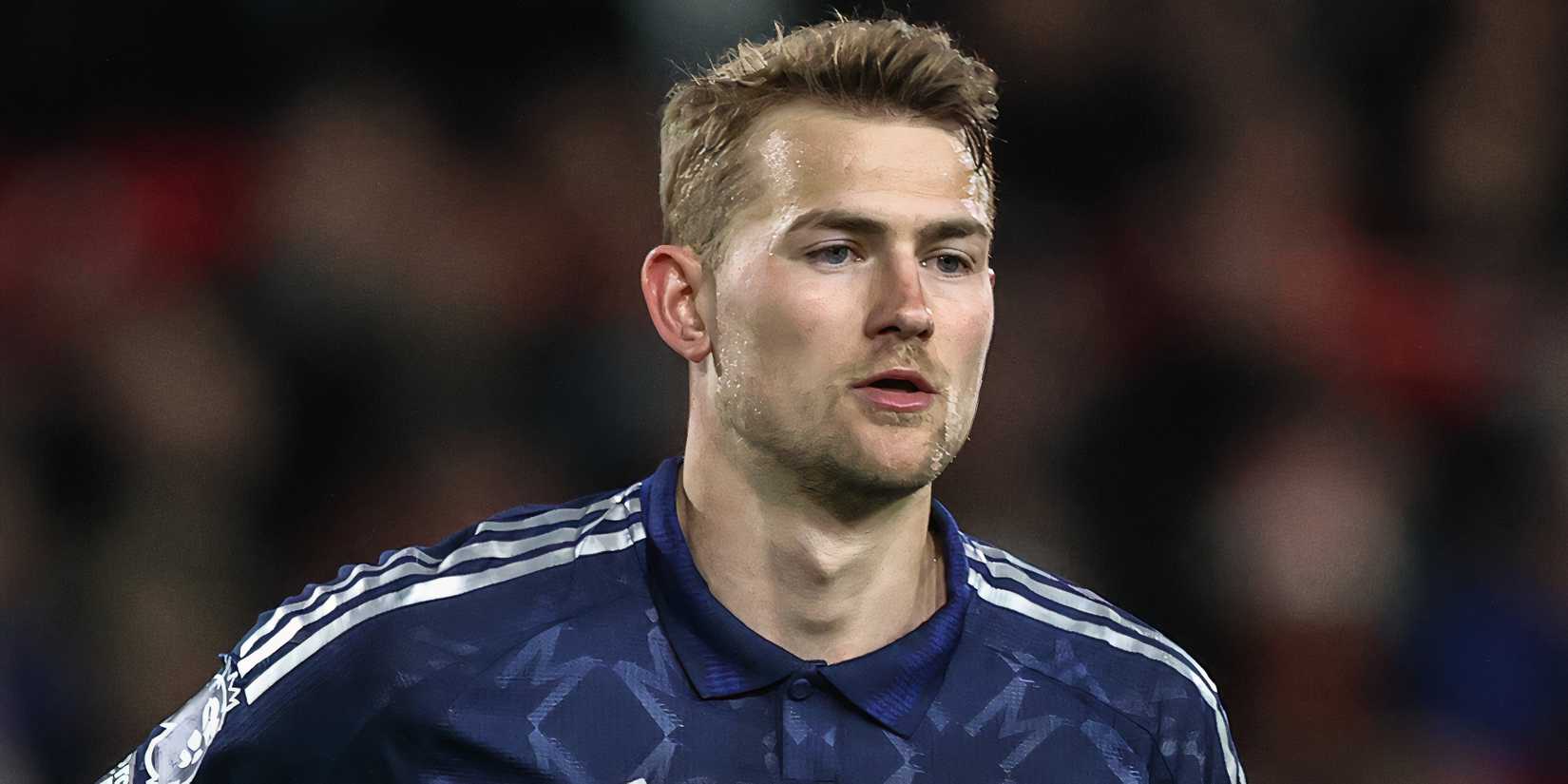 Matthijs de Ligt in action for Manchester United