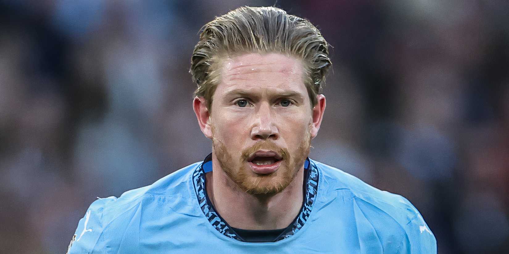 Kevin De Bruyne in action for Manchester City