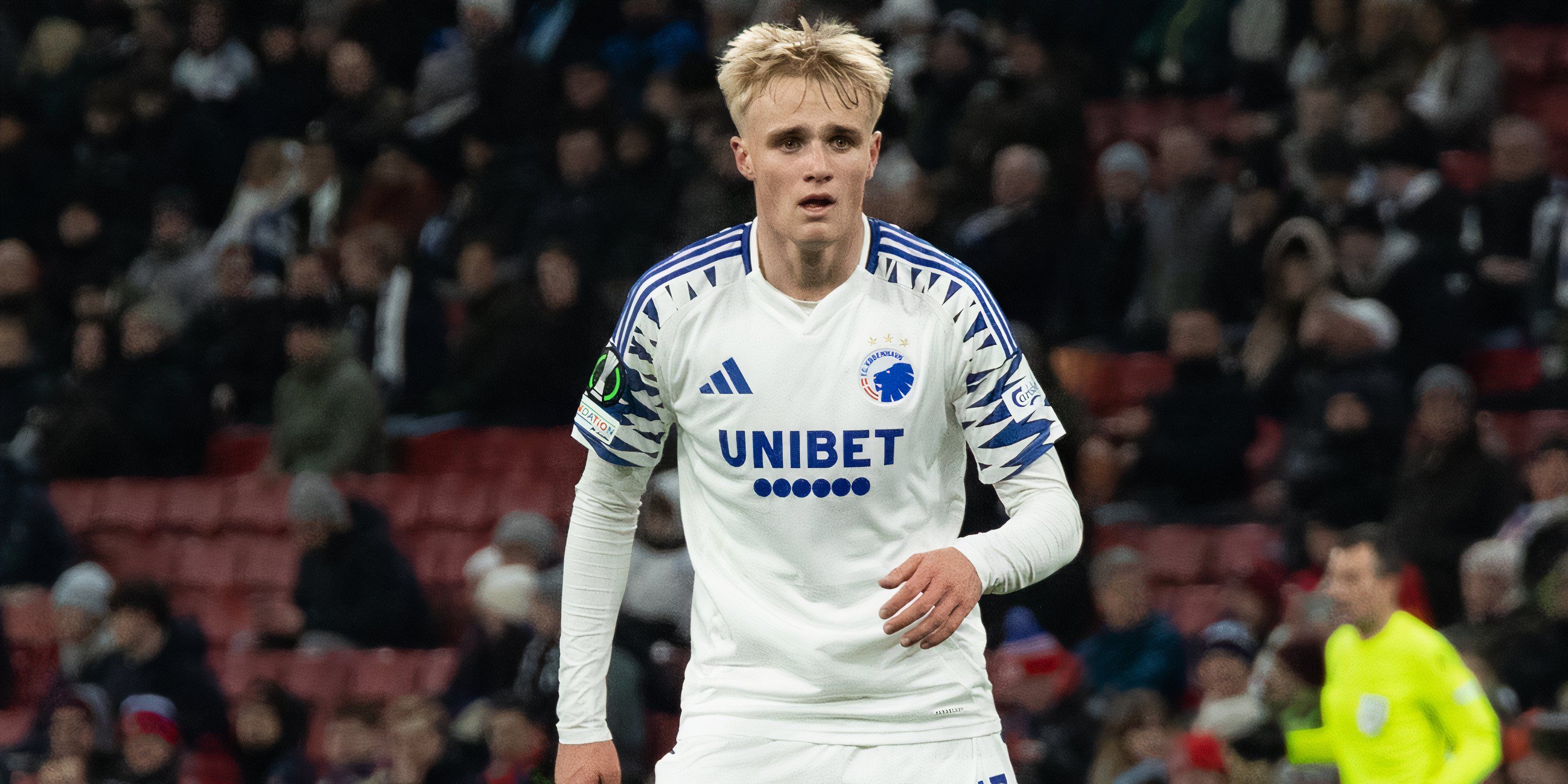 Victor Froholdt in action for Copenhagen